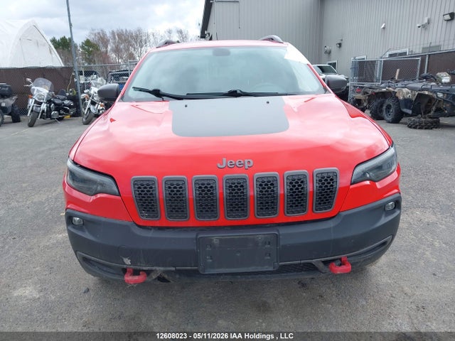 12608023 :رقم المزاد ، 1C4PJMBX4KD470993 vin ، 2019 Jeep Cherokee Trailhawk مزاد بيع