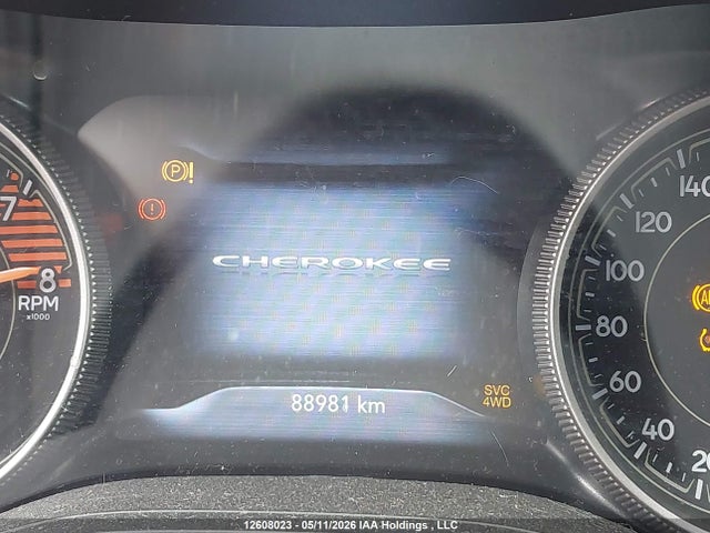 12608023 :رقم المزاد ، 1C4PJMBX4KD470993 vin ، 2019 Jeep Cherokee Trailhawk مزاد بيع