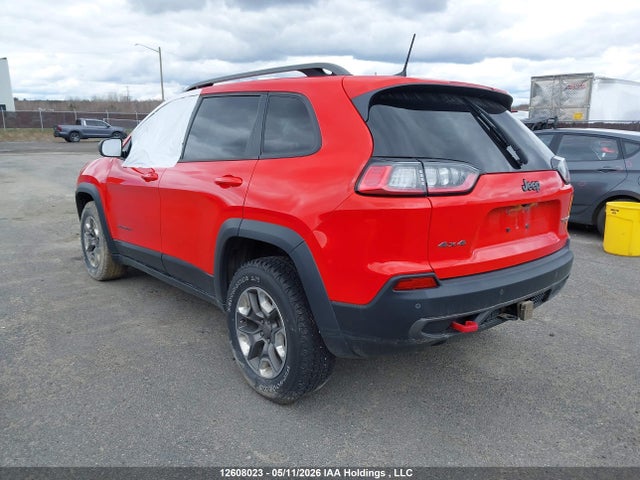 12608023 :رقم المزاد ، 1C4PJMBX4KD470993 vin ، 2019 Jeep Cherokee Trailhawk مزاد بيع