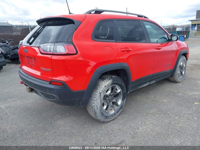 12608023 :رقم المزاد ، 1C4PJMBX4KD470993 vin ، 2019 Jeep Cherokee Trailhawk مزاد بيع