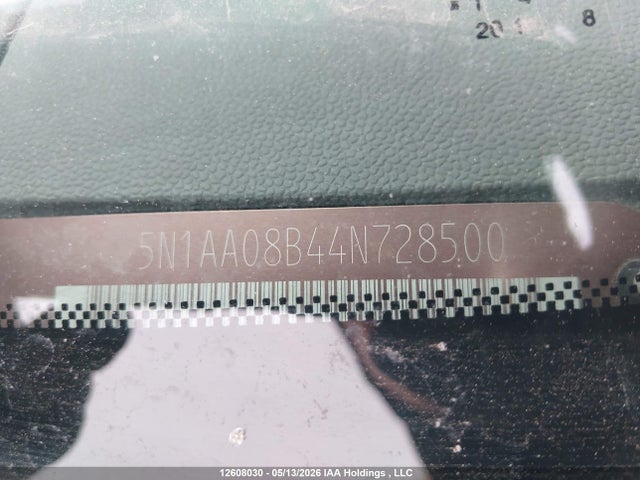 Продажа на аукционе авто 2004 Nissan Armada Se/le, vin: 5N1AA08B44N728500, номер лота: 12608030