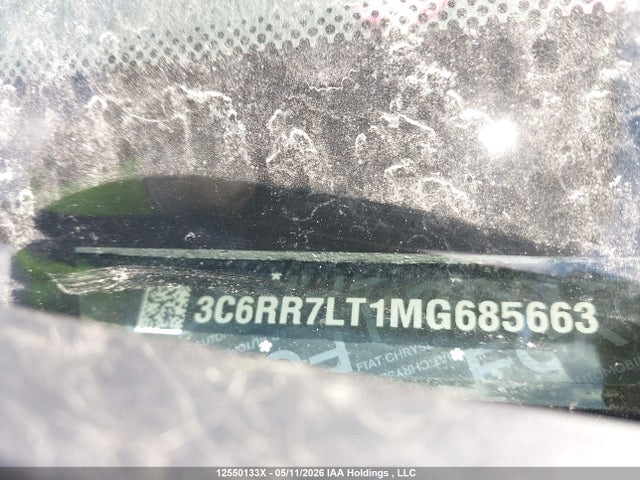 3C6RR7LT1MG685663 RAM 1500 Classic Slt