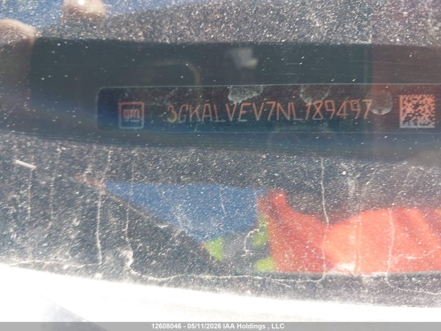 Auction sale of the 2022 Gmc Terrain Slt, vin: 3GKALVEV7NL189497, lot number: 12608046