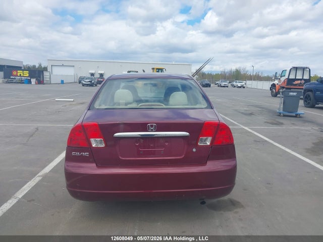 2003 Honda Civic მანქანა იყიდება აუქციონზე, vin: 2HGES166X3H921757, აუქციონის ნომერი: 12608049