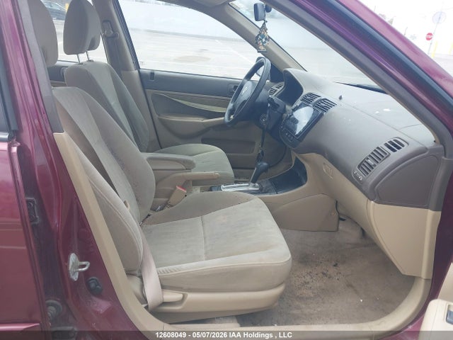 2003 Honda Civic მანქანა იყიდება აუქციონზე, vin: 2HGES166X3H921757, აუქციონის ნომერი: 12608049