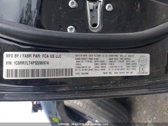 RAM 1500 Classic Slt 2023 1C6RR7LT4PS596974 Image 9