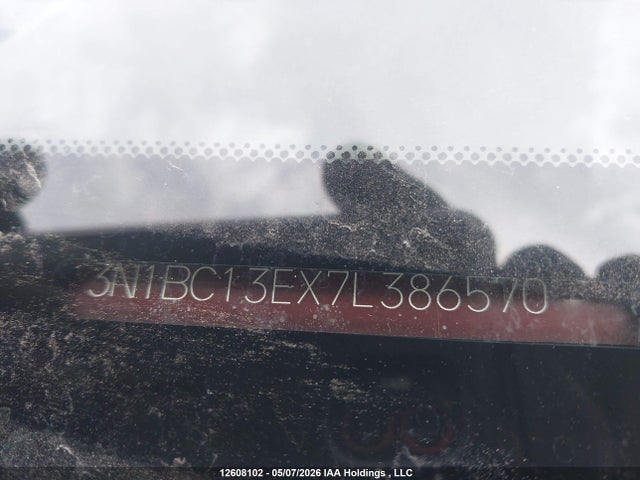 Продажа на аукционе авто 2007 Nissan Versa 1.8sl, vin: 3N1BC13EX7L386570, номер лота: 12608102