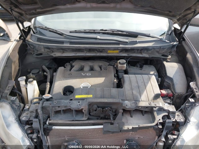 2011 Nissan Murano Sv მანქანა იყიდება აუქციონზე, vin: JN8AZ1MW0BW166022, აუქციონის ნომერი: 12603932