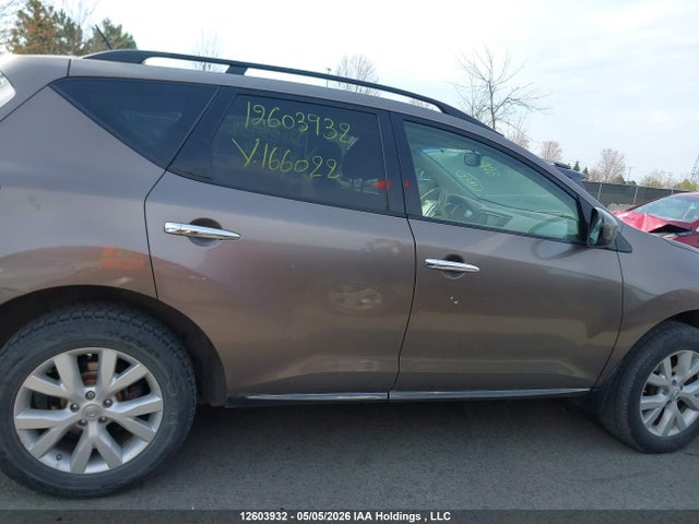 2011 Nissan Murano Sv მანქანა იყიდება აუქციონზე, vin: JN8AZ1MW0BW166022, აუქციონის ნომერი: 12603932