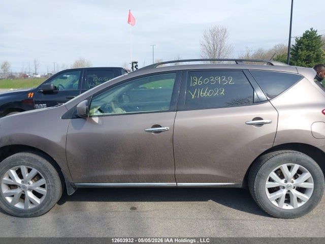 2011 Nissan Murano Sv მანქანა იყიდება აუქციონზე, vin: JN8AZ1MW0BW166022, აუქციონის ნომერი: 12603932