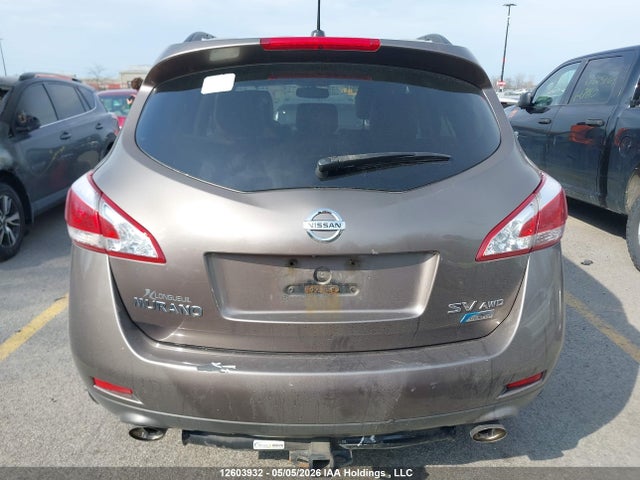 2011 Nissan Murano Sv მანქანა იყიდება აუქციონზე, vin: JN8AZ1MW0BW166022, აუქციონის ნომერი: 12603932