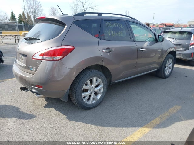 2011 Nissan Murano Sv მანქანა იყიდება აუქციონზე, vin: JN8AZ1MW0BW166022, აუქციონის ნომერი: 12603932