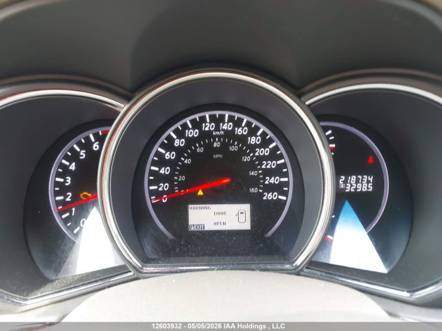 2011 Nissan Murano Sv მანქანა იყიდება აუქციონზე, vin: JN8AZ1MW0BW166022, აუქციონის ნომერი: 12603932