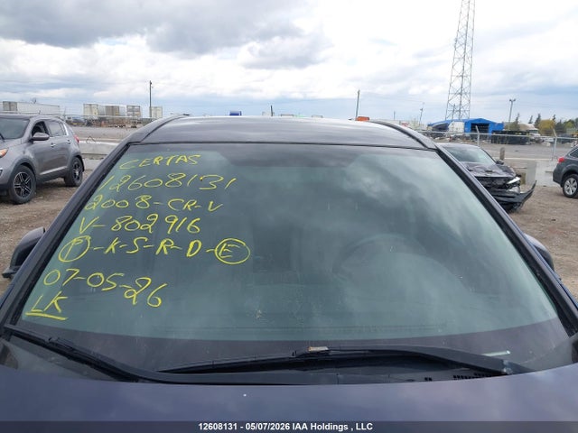 12608131 :رقم المزاد ، 5J6RE48318L802916 vin ، 2008 Honda Cr-v مزاد بيع