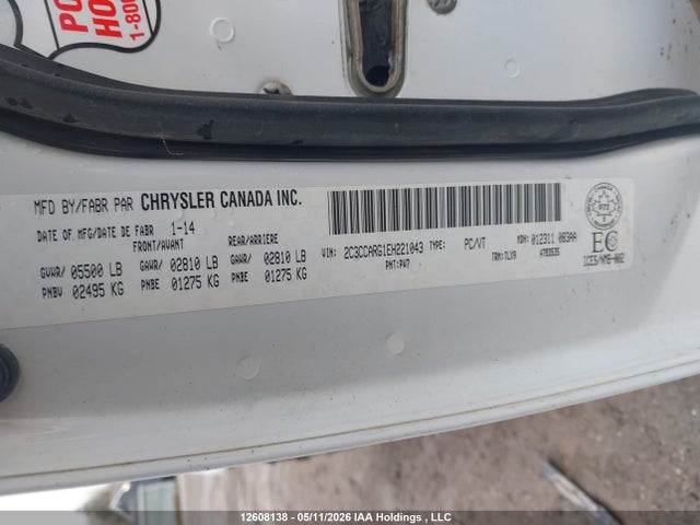 Продаж на аукціоні авто 2014 Chrysler 300, vin: 2C3CCARG1EH221043, номер лоту: 12608138