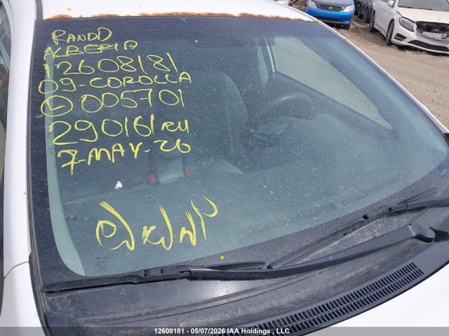 12608181 :رقم المزاد ، 2T1BU40E59C005701 vin ، 2009 Toyota Corolla Ce مزاد بيع