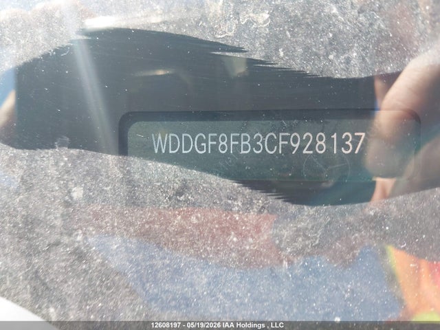 Aukcja sprzedaży 2012 Mercedes-benz C 250 4matic, vin: WDDGF8FB3CF928137, numer aukcji: 12608197