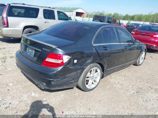 Aukcja sprzedaży 2012 Mercedes-benz C 250 4matic, vin: WDDGF8FB3CF928137, numer aukcji: 12608197