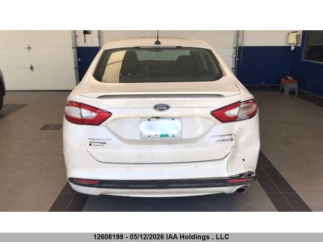 12608199 :رقم المزاد ، 3FA6P0RU1DR286075 vin ، 2013 Ford Fusion Titanium Hev مزاد بيع