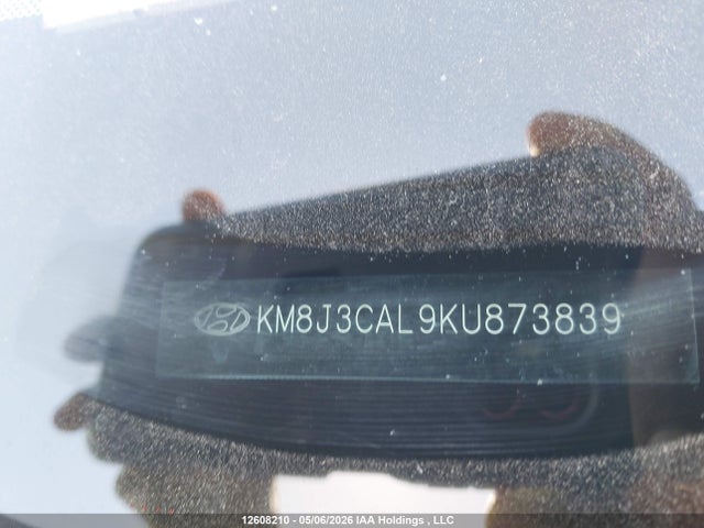 KM8J3CAL9KU873839 Hyundai Tucson Ultimate