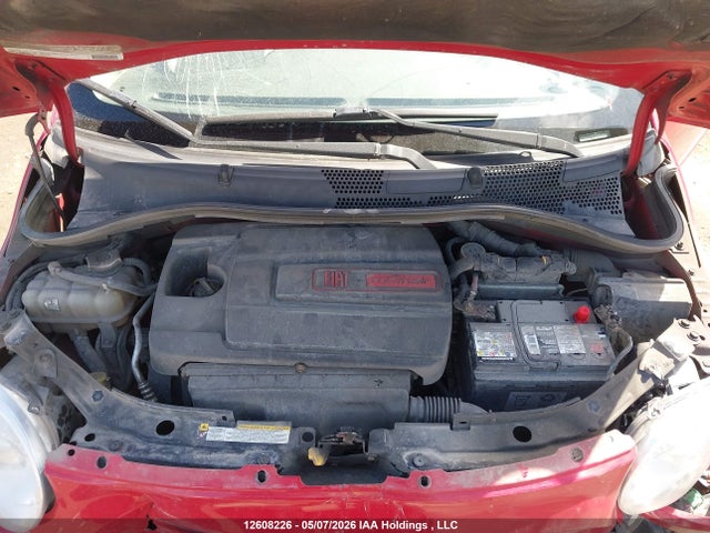 12608226 :رقم المزاد ، 3C3CFFER8CT303576 vin ، 2012 Fiat 500 Lounge مزاد بيع