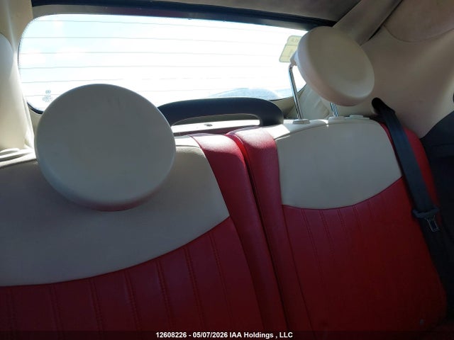 12608226 :رقم المزاد ، 3C3CFFER8CT303576 vin ، 2012 Fiat 500 Lounge مزاد بيع
