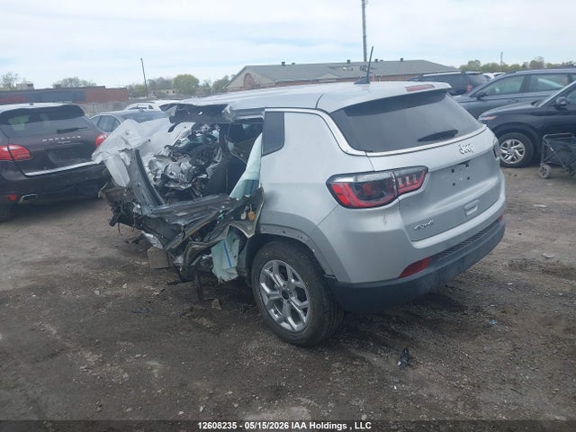 12608235 :رقم المزاد ، 3C4NJDAN3ST534328 vin ، 2025 Jeep Compass مزاد بيع
