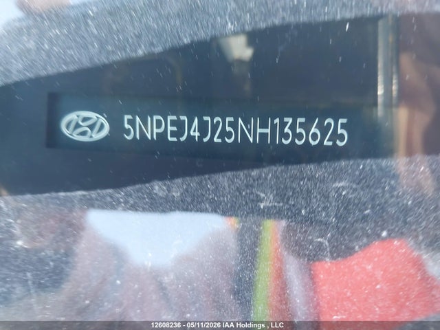 5NPEJ4J25NH135625 Hyundai Sonata Sport