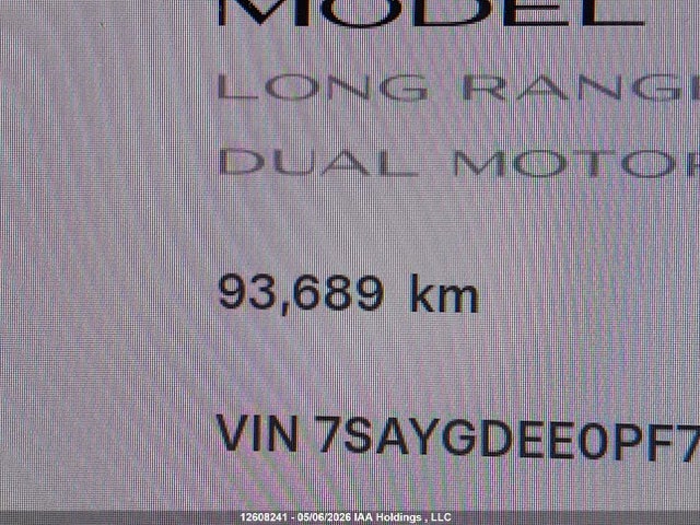 2023 Tesla Model Y მანქანა იყიდება აუქციონზე, vin: 7SAYGDEE0PF776508, აუქციონის ნომერი: 12608241