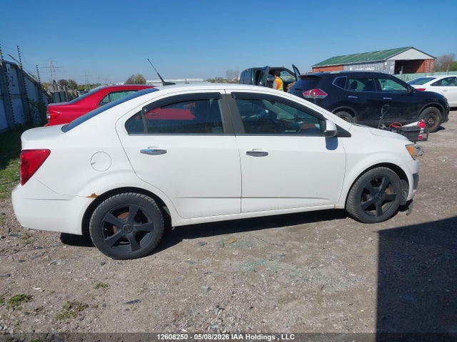 Aukcja sprzedaży 2012 Chevrolet Sonic Lt, vin: 1G1JC5EH5C4192321, numer aukcji: 12608250