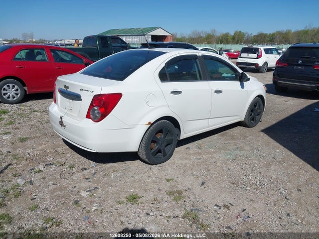 Aukcja sprzedaży 2012 Chevrolet Sonic Lt, vin: 1G1JC5EH5C4192321, numer aukcji: 12608250