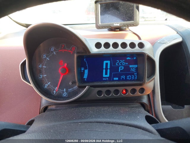 Aukcja sprzedaży 2012 Chevrolet Sonic Lt, vin: 1G1JC5EH5C4192321, numer aukcji: 12608250