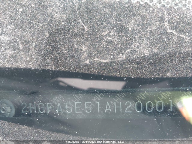 Продаж на аукціоні авто 2010 Honda Civic Si Si, vin: 2HGFA5E51AH200019, номер лоту: 12608255