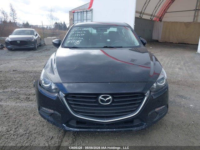 12608326 :رقم المزاد ، 3MZBN1U75HM139666 vin ، 2017 Mazda Mazda3 Gx مزاد بيع