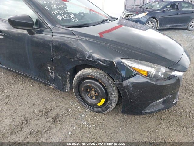 12608326 :رقم المزاد ، 3MZBN1U75HM139666 vin ، 2017 Mazda Mazda3 Gx مزاد بيع