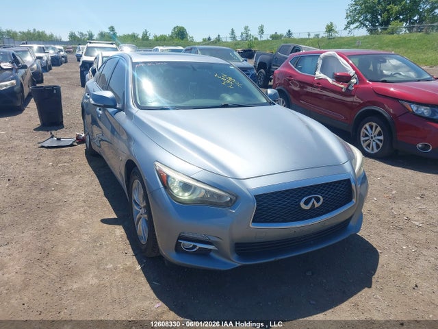Auction sale of the 2014 Infiniti Q50 Premium/sport, vin: JN1BV7AR8EM706202, lot number: 12608330