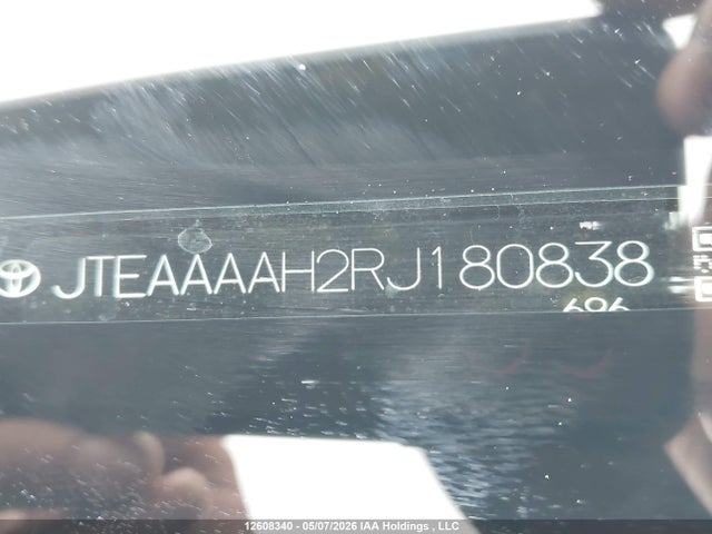 Продажа на аукционе авто 2024 Toyota Venza Le/xle/limited/night Shade, vin: JTEAAAAH2RJ180838, номер лота: 12608340