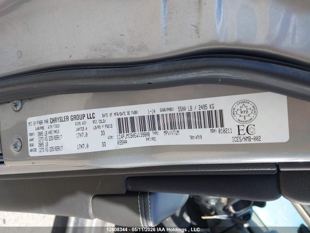 2014 Jeep Cherokee მანქანა იყიდება აუქციონზე, vin: 1C4PJMCB0EW139808, აუქციონის ნომერი: 12608344