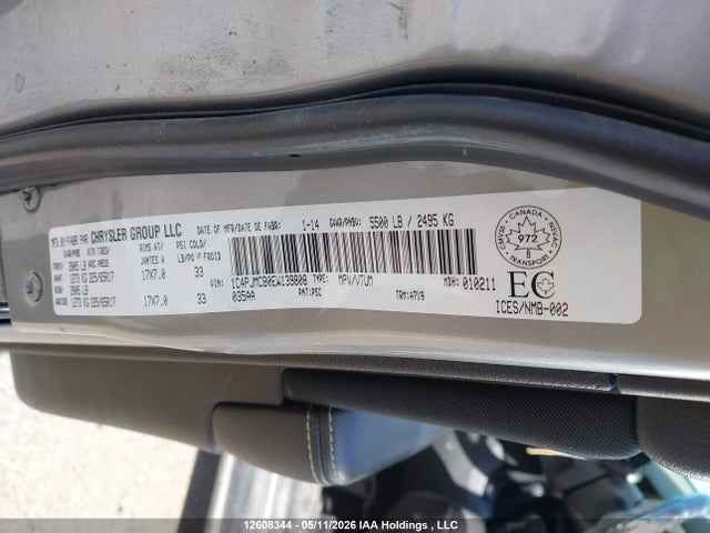 2014 Jeep Cherokee მანქანა იყიდება აუქციონზე, vin: 1C4PJMCB0EW139808, აუქციონის ნომერი: 12608344