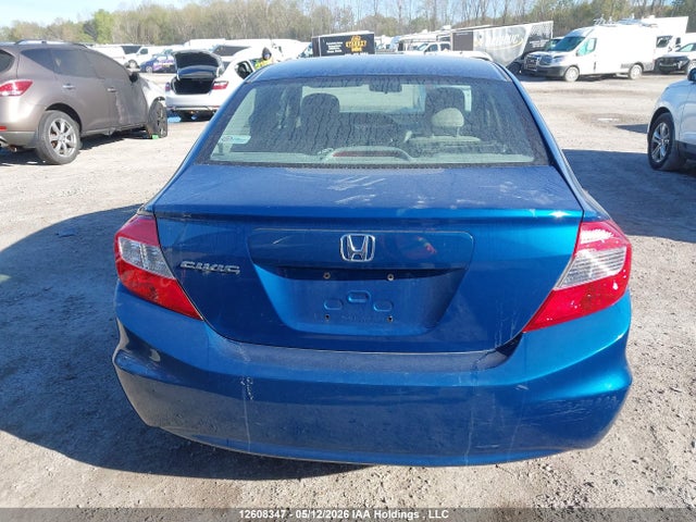 Продажа на аукционе авто 2012 Honda Civic Lx, vin: 2HGFB2F46CH013038, номер лота: 12608347