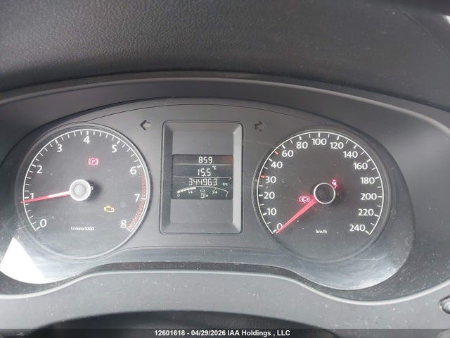 2012 Volkswagen Jetta 2.0l Trendline/2.0l Trendline+ მანქანა იყიდება აუქციონზე, vin: 3VW1K7AJ0CM415395, აუქციონის ნომერი: 12601618