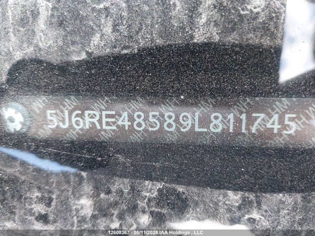 12608367 :رقم المزاد ، 5J6RE48589L811745 vin ، 2009 Honda Cr-v Ex مزاد بيع