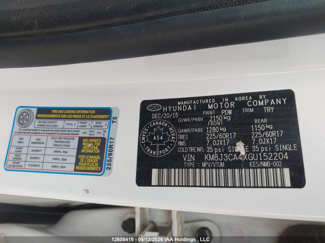 Hyundai Tucson 2016 KM8J3CA4XGU152204 Image 20