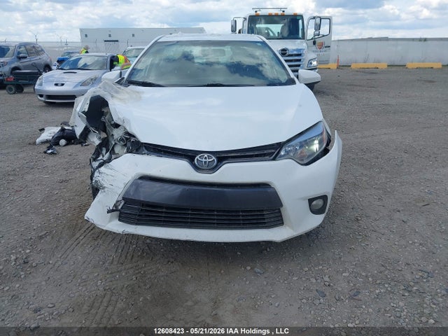 12608423 :رقم المزاد ، 2T1BPRHE2FC250086 vin ، 2015 Toyota Corolla Le Eco Technology مزاد بيع