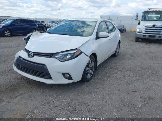 12608423 :رقم المزاد ، 2T1BPRHE2FC250086 vin ، 2015 Toyota Corolla Le Eco Technology مزاد بيع