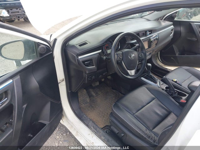 12608423 :رقم المزاد ، 2T1BPRHE2FC250086 vin ، 2015 Toyota Corolla Le Eco Technology مزاد بيع