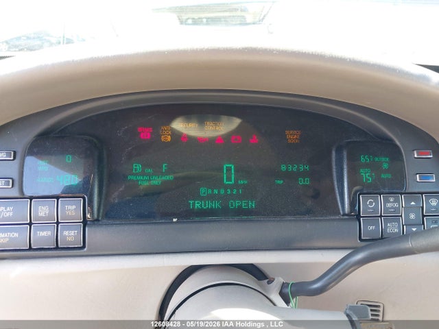 1999 Cadillac Deville Standard მანქანა იყიდება აუქციონზე, vin: 1G6KD54Y6XU798987, აუქციონის ნომერი: 12608428