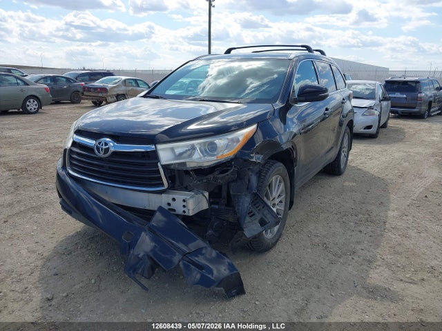 12608439 :رقم المزاد ، 5TDJKRFH1ES010069 vin ، 2014 Toyota Highlander Xle مزاد بيع