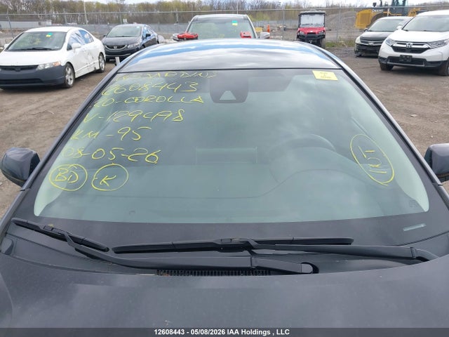 12608443 :رقم المزاد ، 5YFBPRBE6LP129498 vin ، 2020 Toyota Corolla Le مزاد بيع