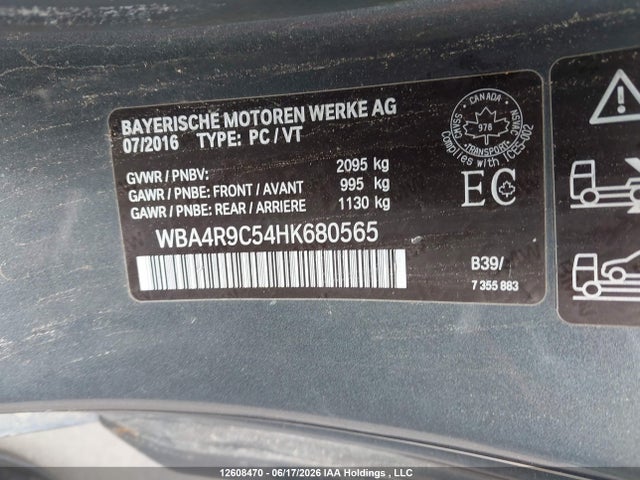 WBA4R9C54HK680565 BMW 430xi